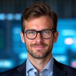 Profesjonelt portrett av Magnus Eide, Ledende Utvikler.